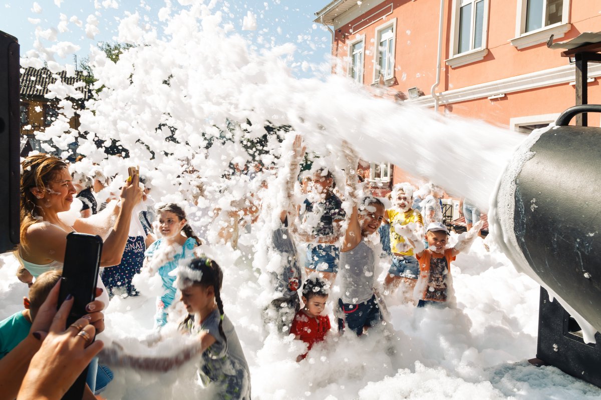 Пенная шоу программа на праздник