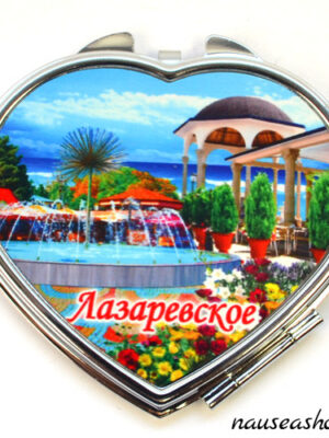 Зеркало сувенирное из металла "Эльбрус"
